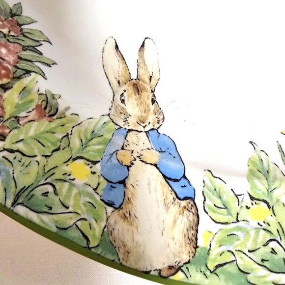 Pottery Barn Peter Rabbit 17″ Whimsical Serving Platter - Picture 2 of 4